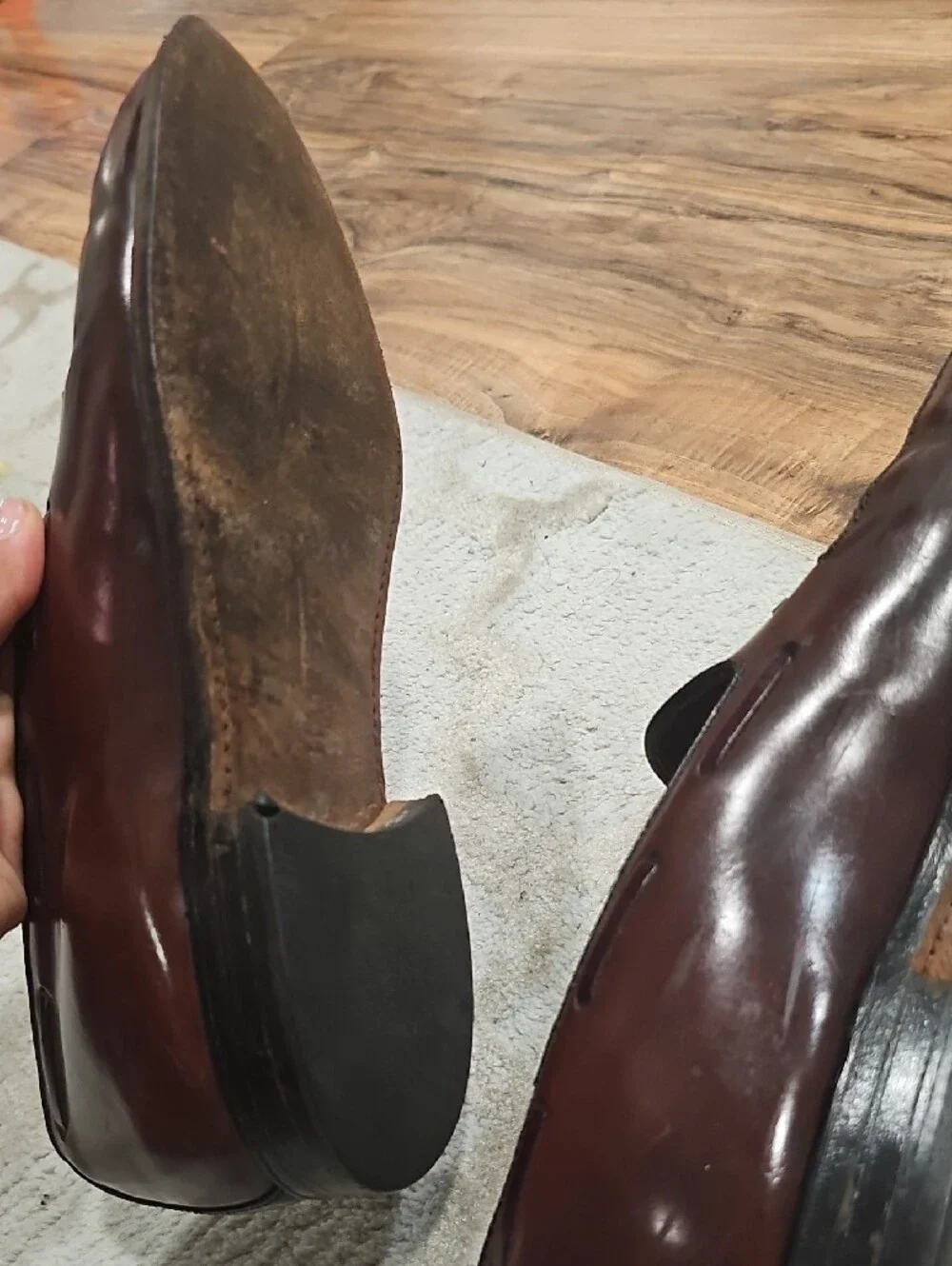 Men's Classic Tassel Loafers in Dark Brown Leather